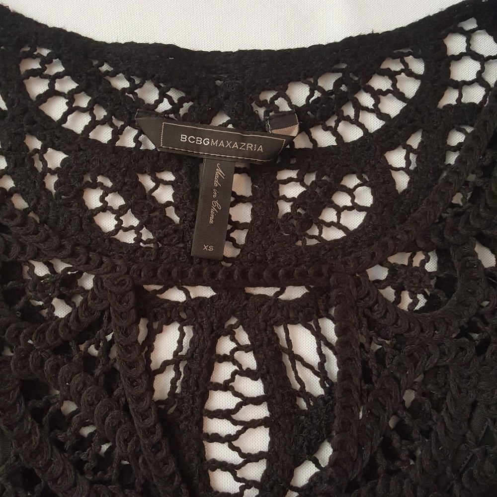 BCBGMAXAZRIA LALINDA  Crochet Dress - Picture 7 of 8